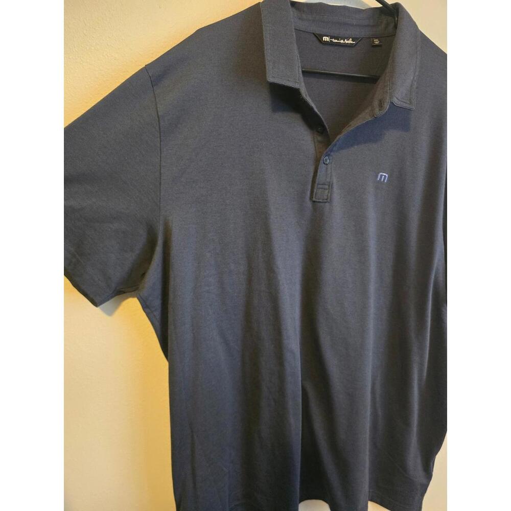 Travis Matthew Men’s Charcoal Grey Short Sleeve Golf Polo (XXXL)